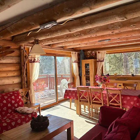 Chalet Les Sorbiers, En Rondins, Classe 4****etoiles *